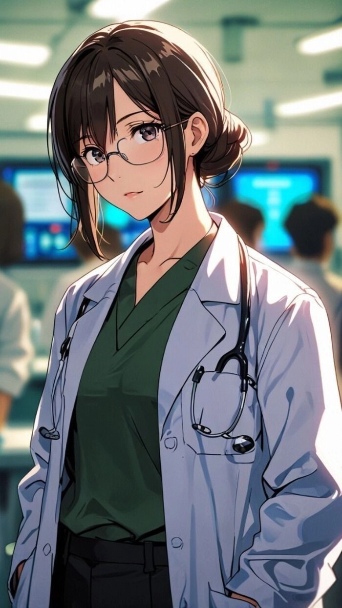 doctor with glasses dp