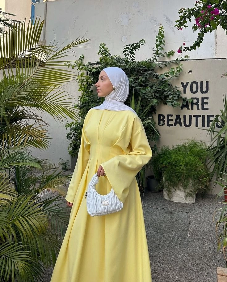dp yellow dress porn