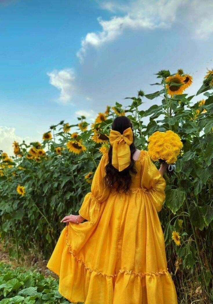 dp yellow dress