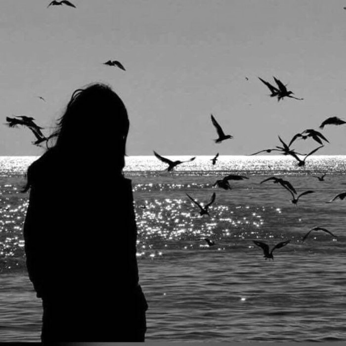emotional girl alone dp