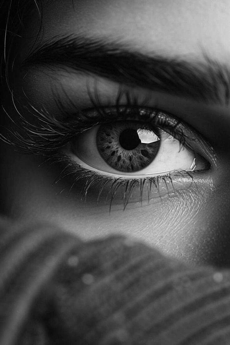cute whatsapp eyes dp for girls