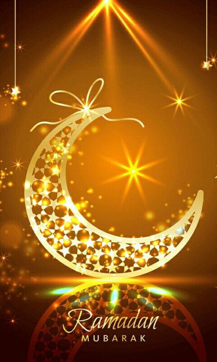 golden moon ramzan mubarak dp