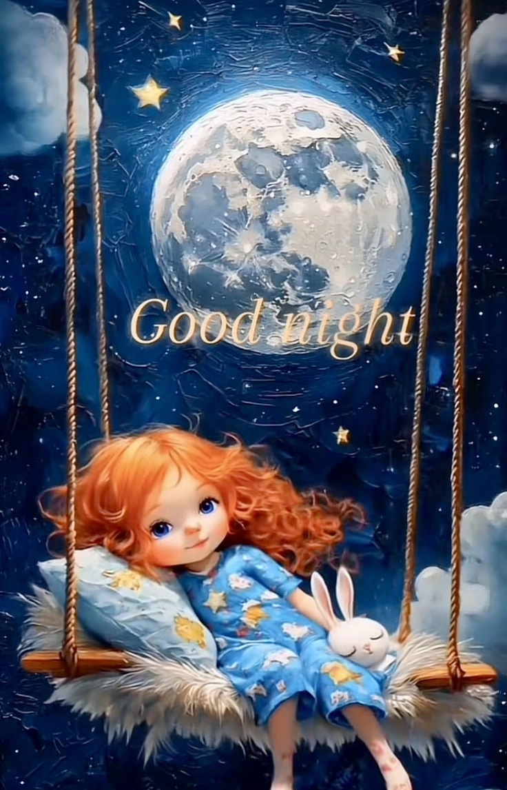 cute baby sleeping good night images