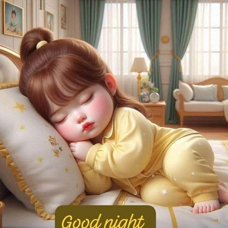 cute baby good night images