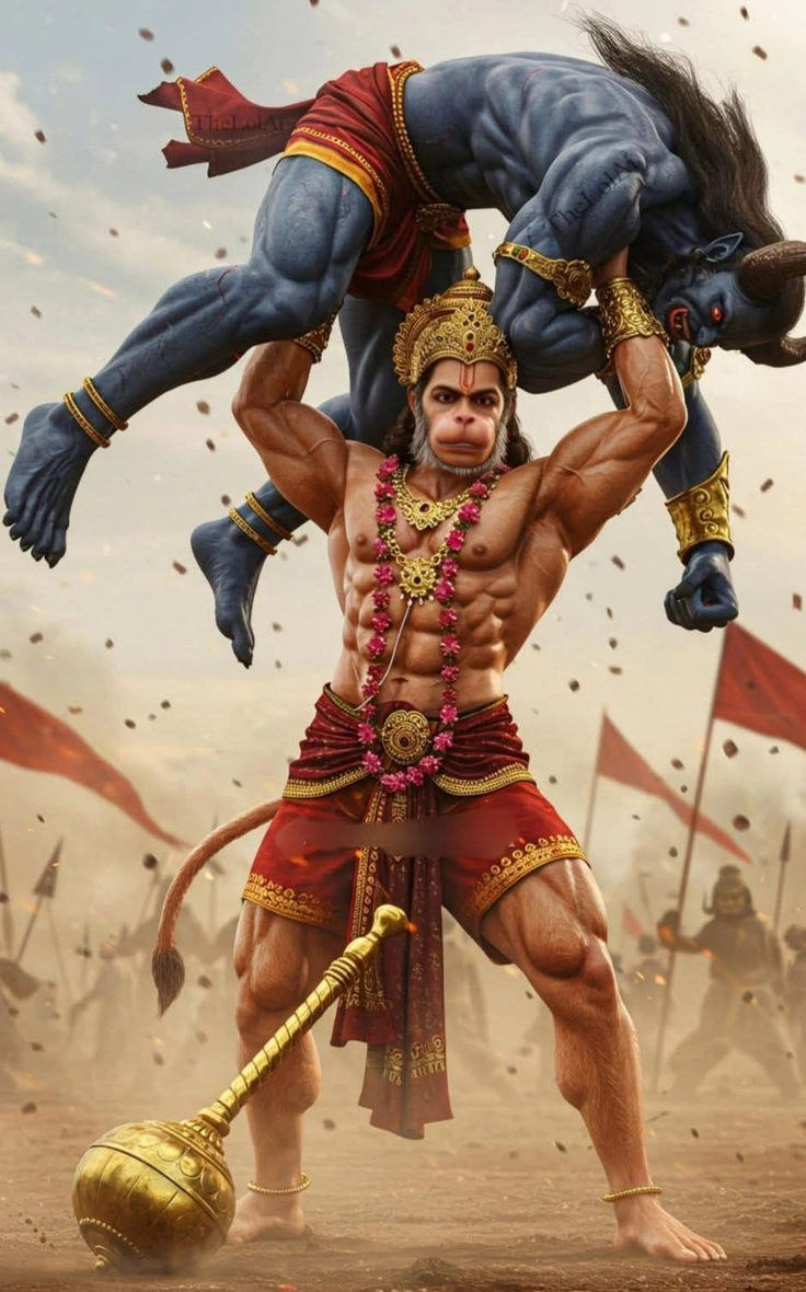 hanuman god powerful whatsapp photo