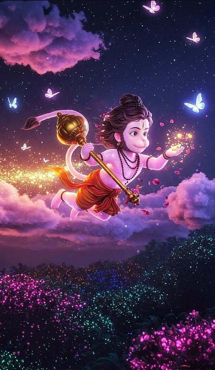 hanuman ji with gada whatsapp dp