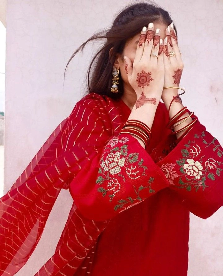 girl dp with covered face
