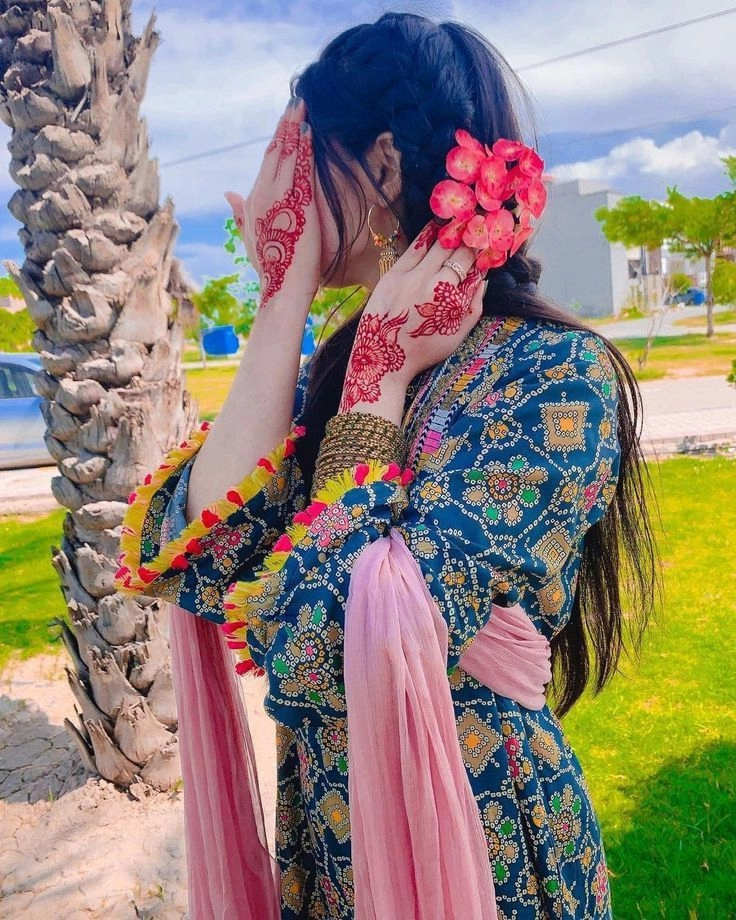 hidden face girl dp