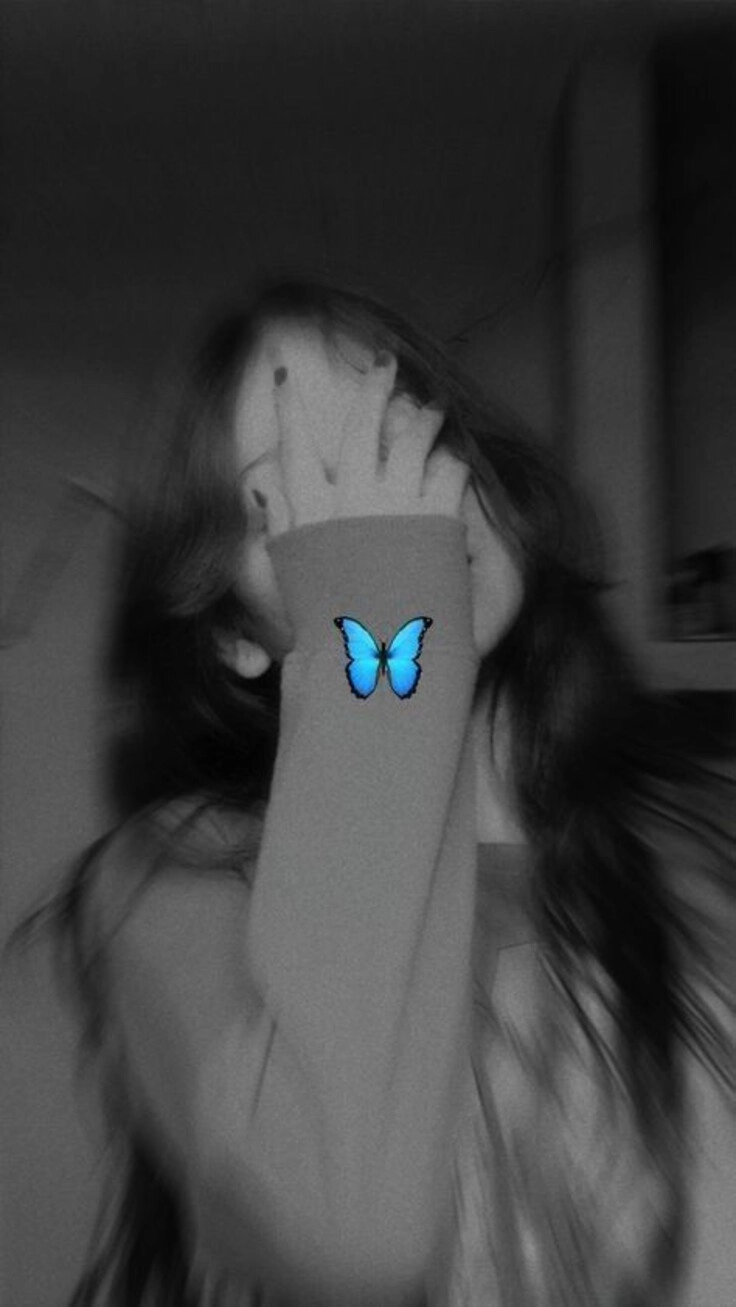 trendy girl hidden face dp
