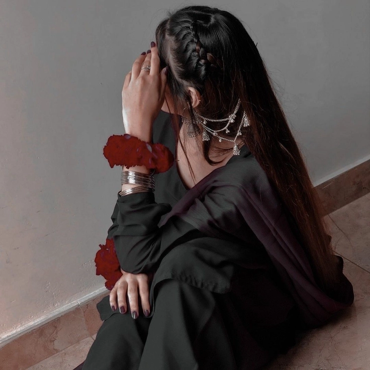 best dp for girls hidden face
