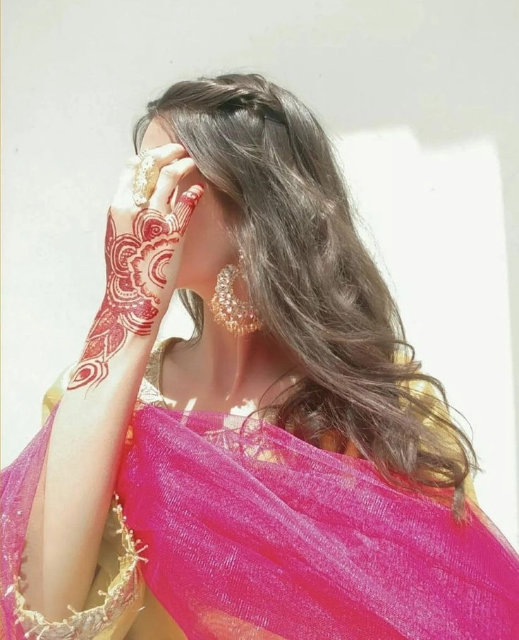 instagram dp for girls hidden face