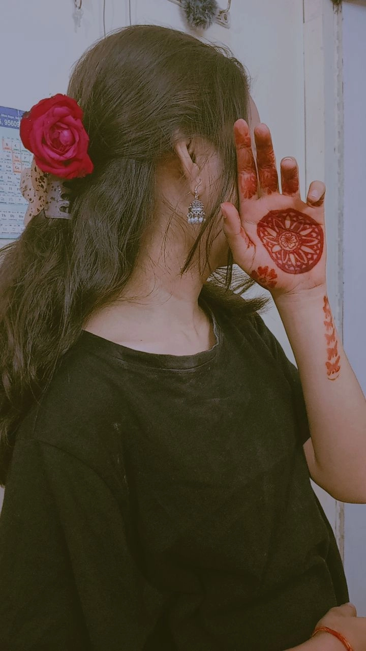 dp of girl not showing face