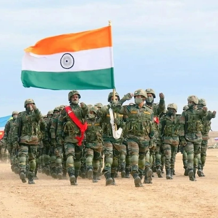 indian army independence day dp