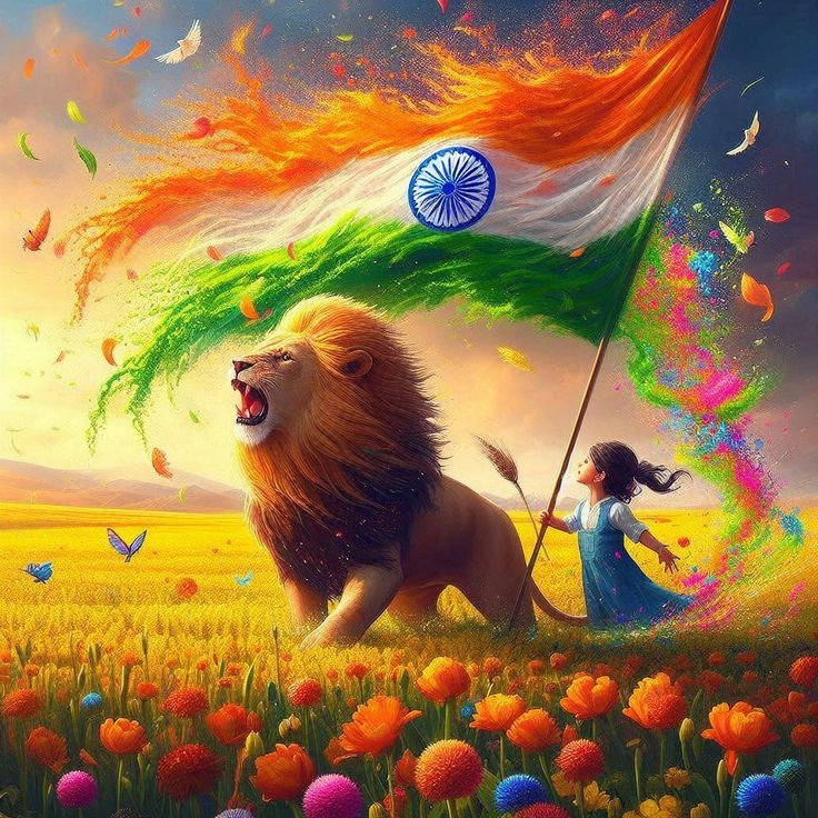 indian flag dp for instagram