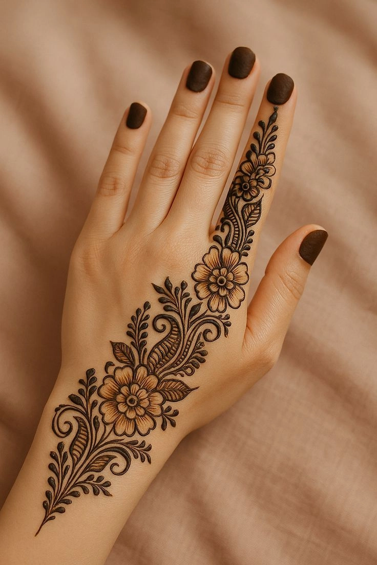 mehendi design for teenage girls