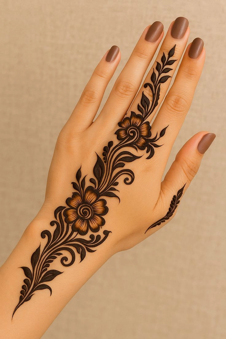 mehendi design for girls wedding