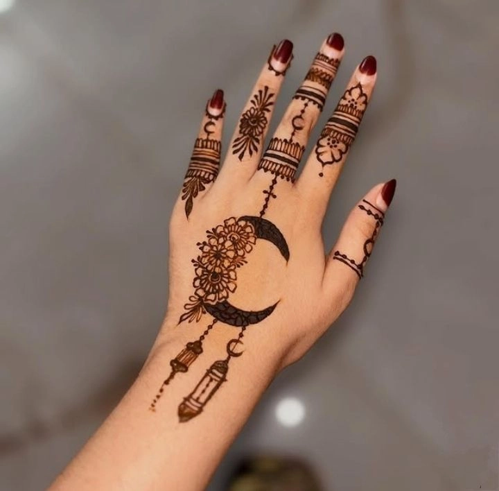 beautiful mehendi design for girls