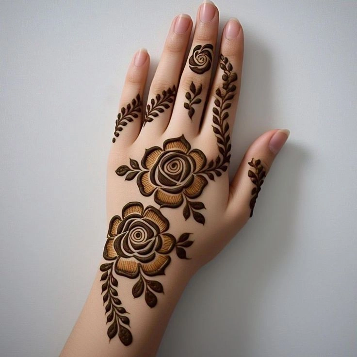 latest mehendi design for girls