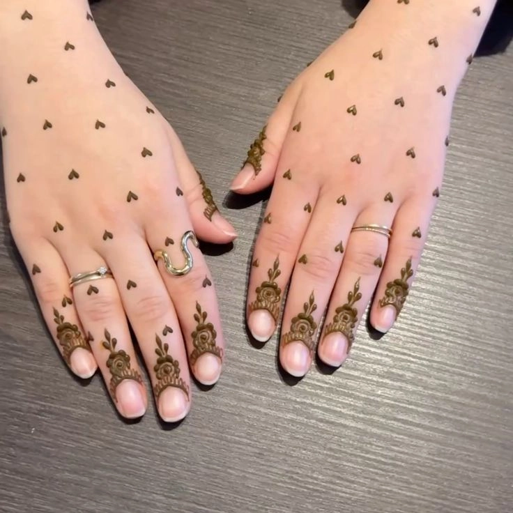 mehendi design for small girls