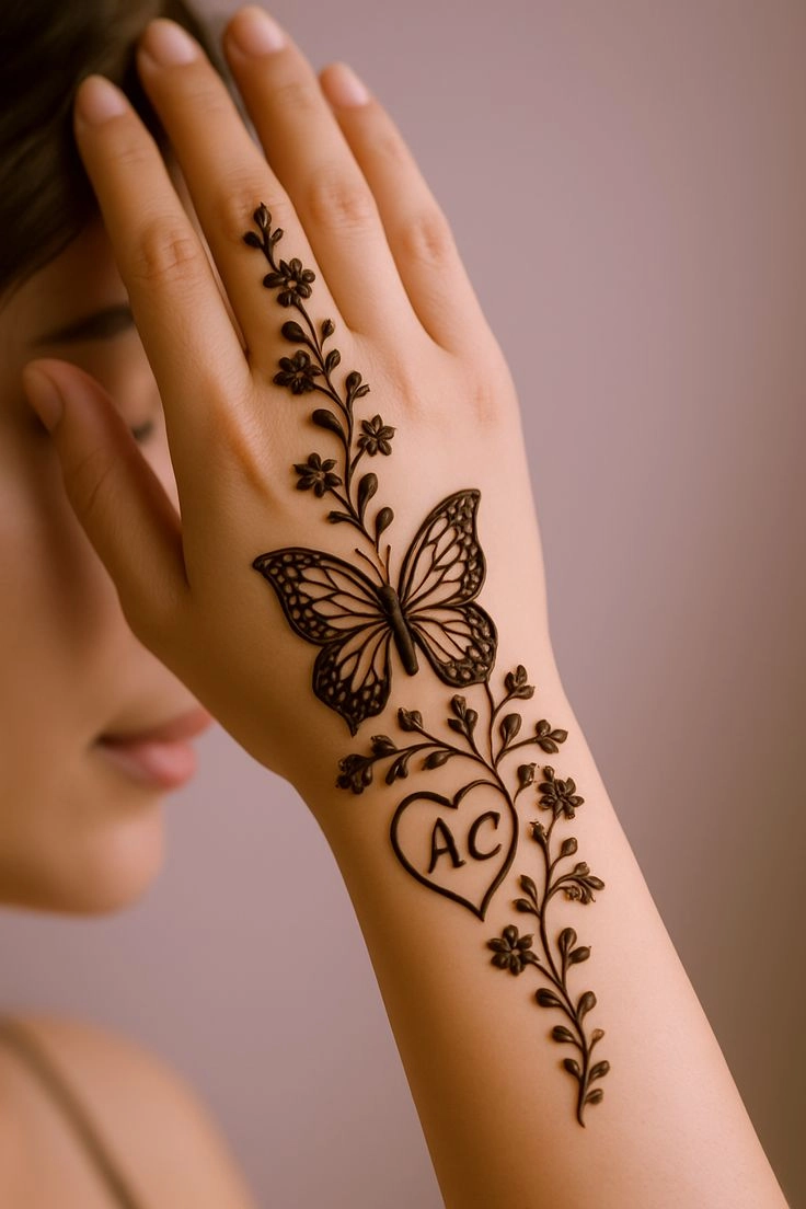 mehendi design for baby girl