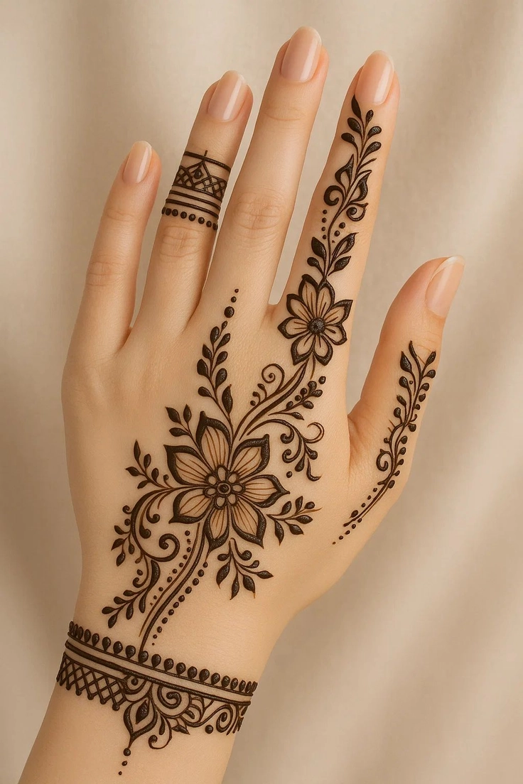 mehendi design for girls​