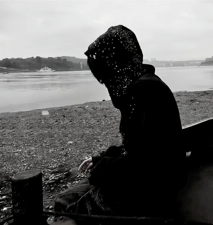 moody broken hearted boy dp for expressing quiet sorrow
