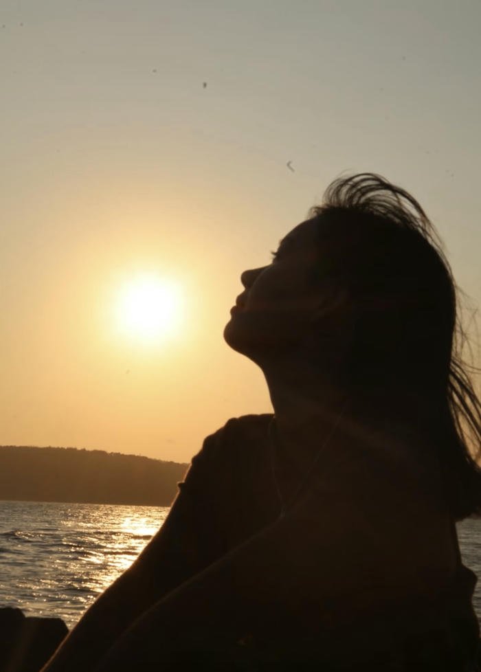 pastel blur girl picture