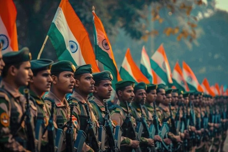 patriotic indian army dp