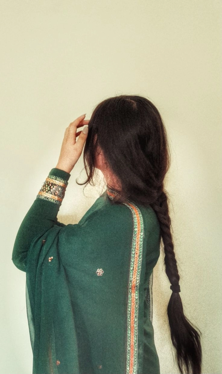 punjabi suit dp girl