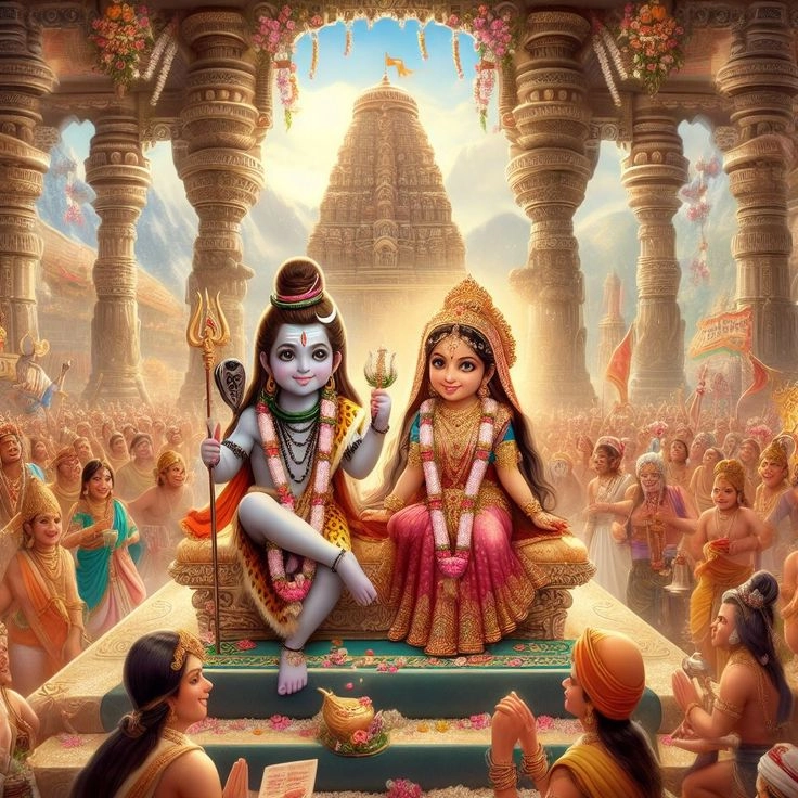 cute shiv parvati shiv ji images