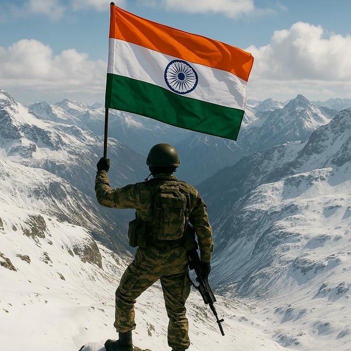 strong India Army Photo DP