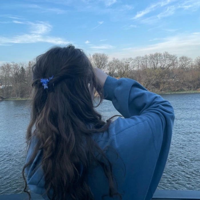 stylish Hidden Face Girls DP