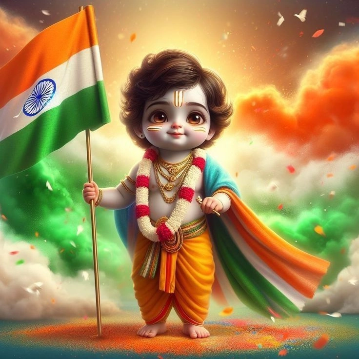 stylish indian flag dp