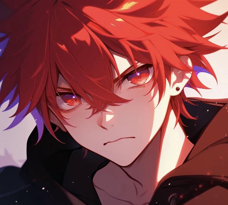 those red images glowing with warm dramatic color tones