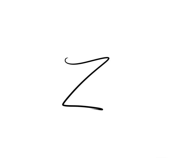 unique z letter profile pic