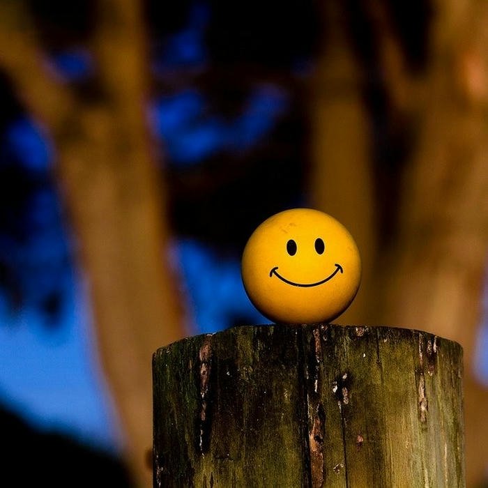 warm Smile DP for WhatsApp