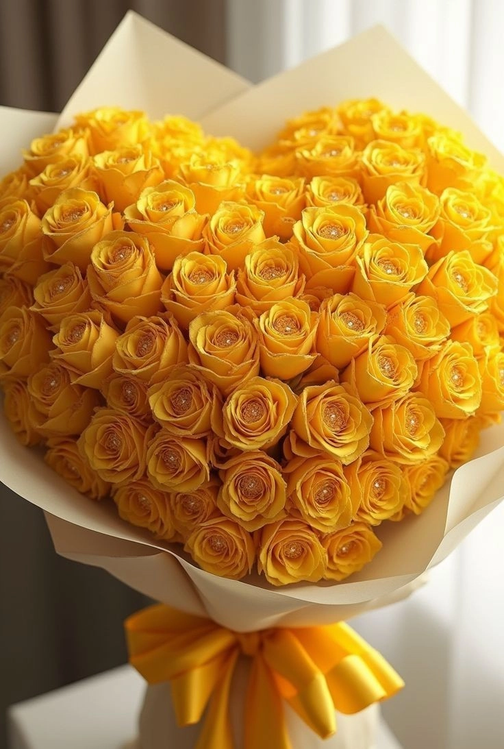 whatsapp yellow rose dp