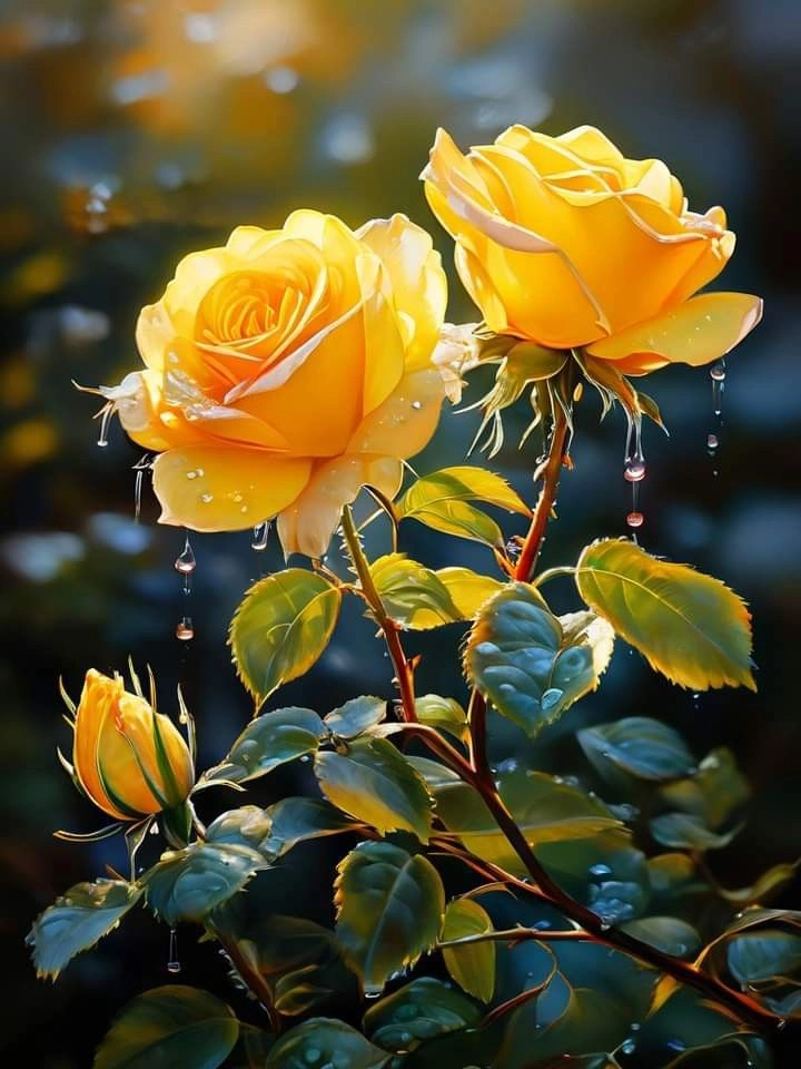 yellow rose images dp