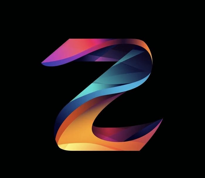 z letter art dp photo
