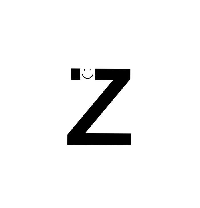 z letter cartoon dp