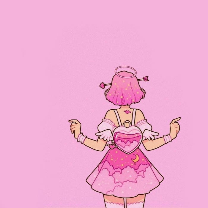 Aesthetic Pink Cute DP