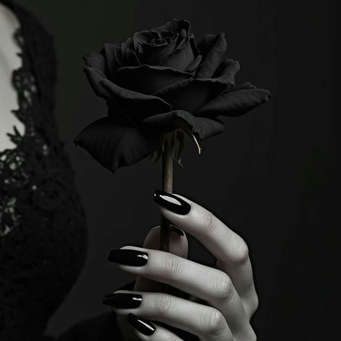 Black DP for WhatsApp wallpaper