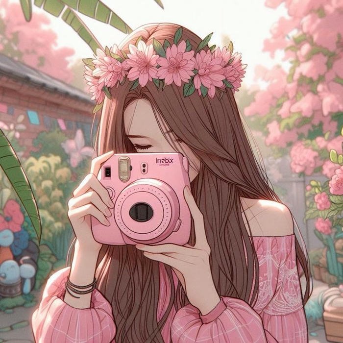 Cute Pink DP girly mood