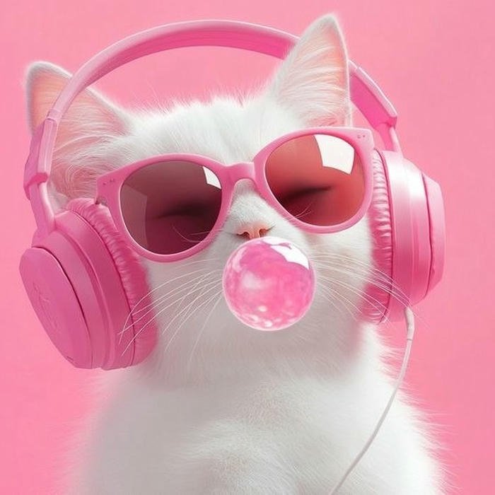 Cute Pink DP minimal style