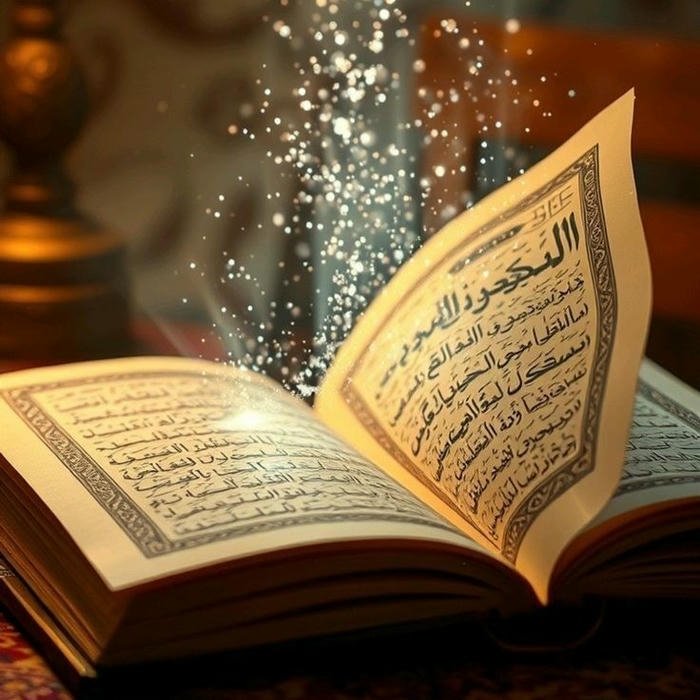 Cute Quran DP background
