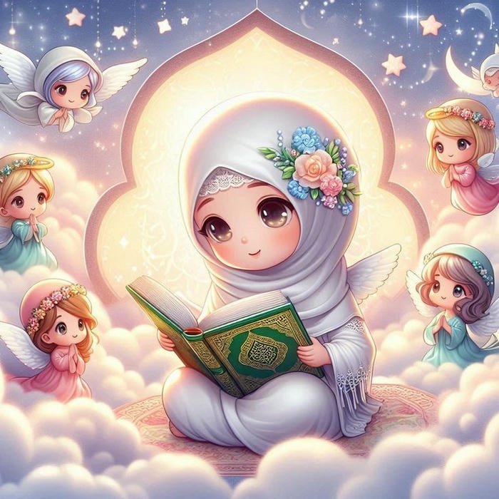 Cute Quran DP icon