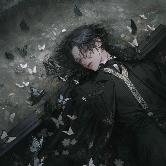Death WhatsApp DP portrait