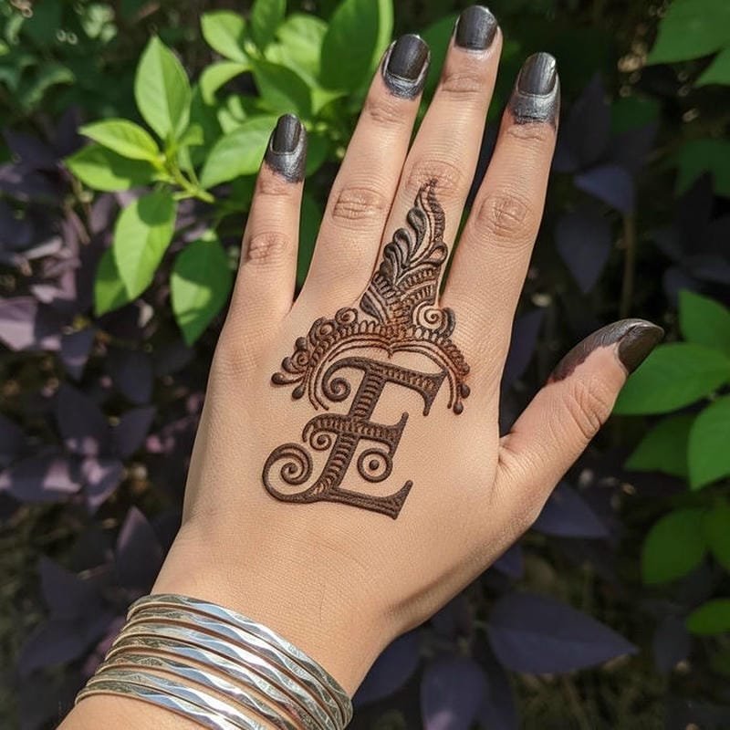 Designs E mehndi traditional henna look