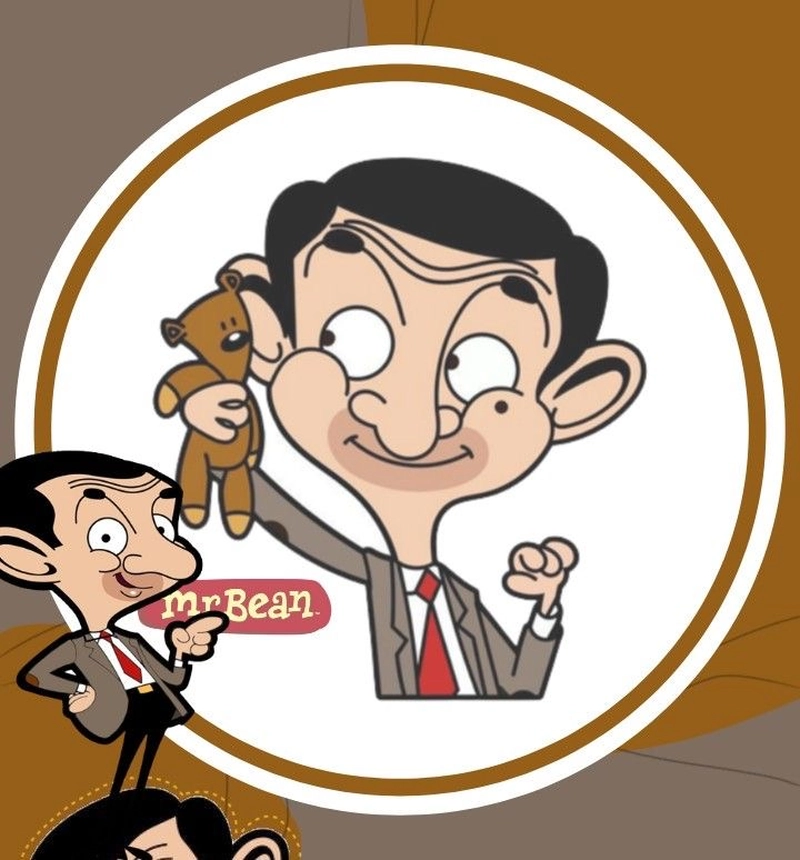 Dp little mr bean cartoon
