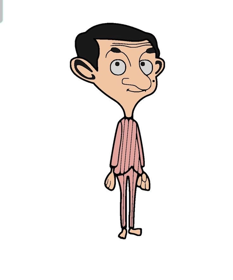 Mr bean pink photo dp